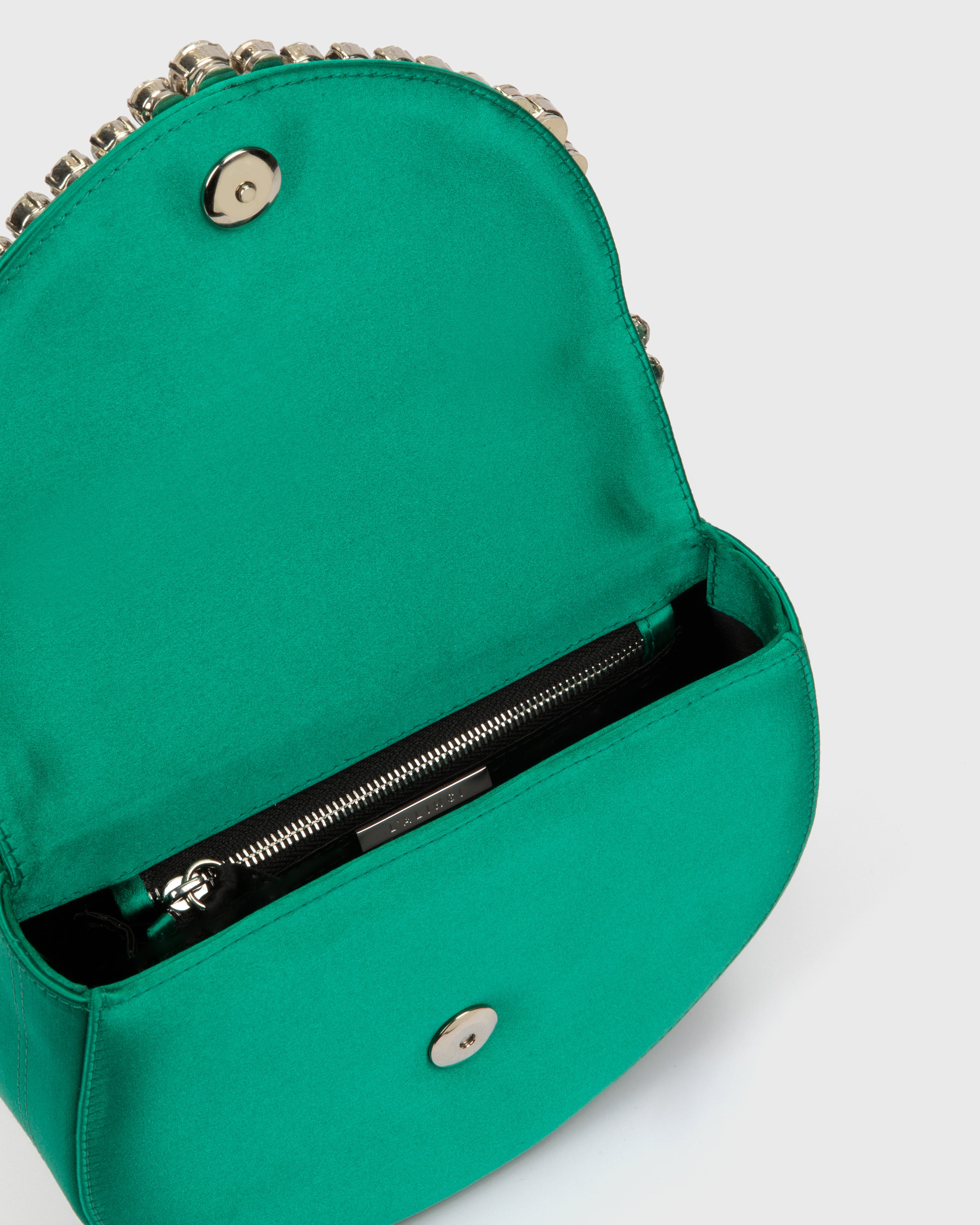 Emerald Lily Clutch