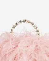 Light Pink Taliya Feather Pouch