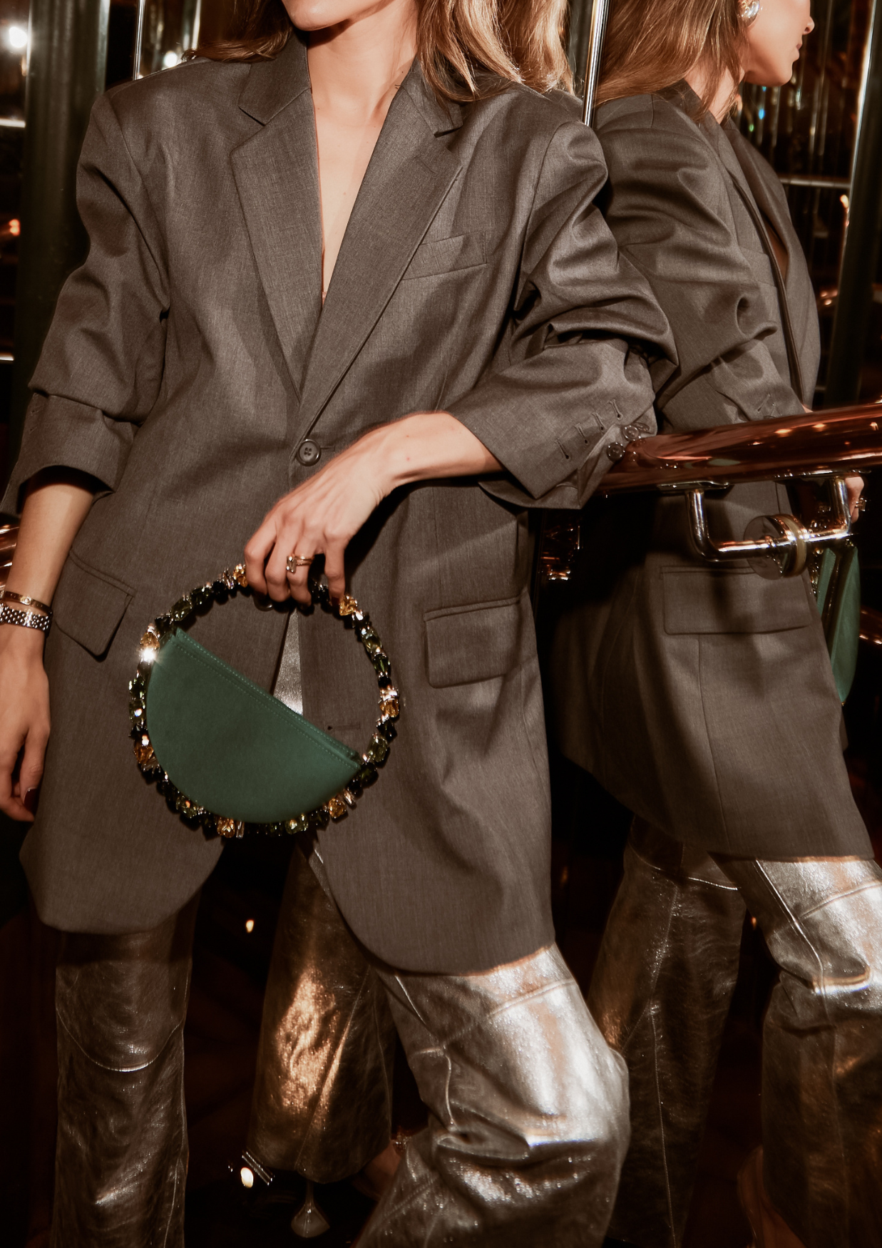 Emerald Taliya Eternity Clutch