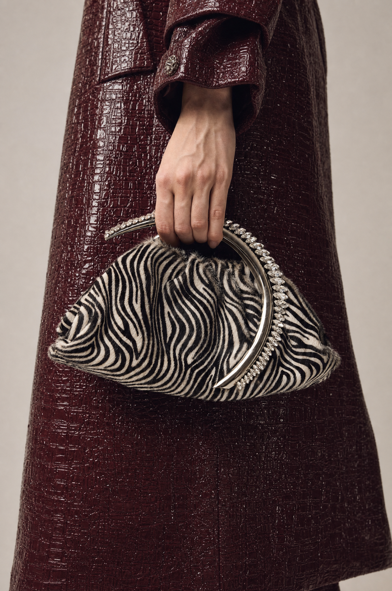 Zebra Karma Pouch