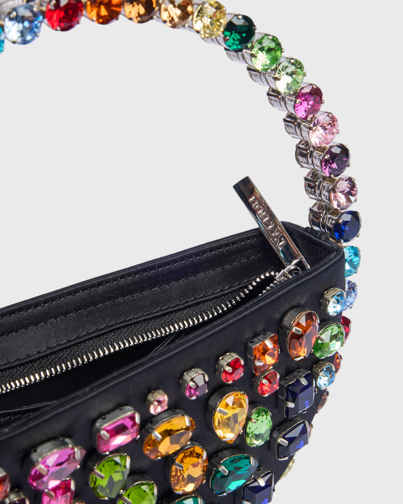 Rainbow Stones Eternity Clutch