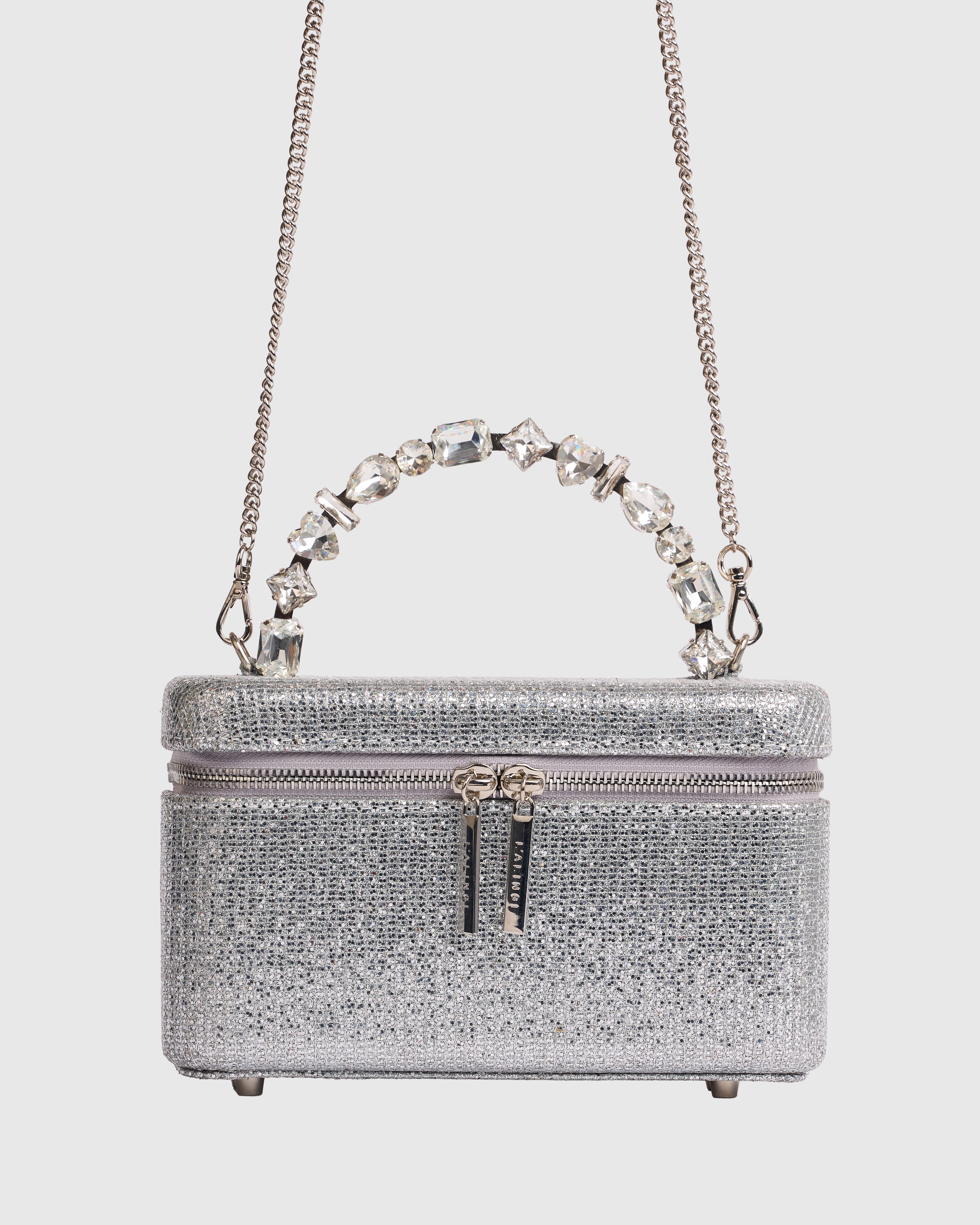 Glitter Lace Taliya Vanity Bag