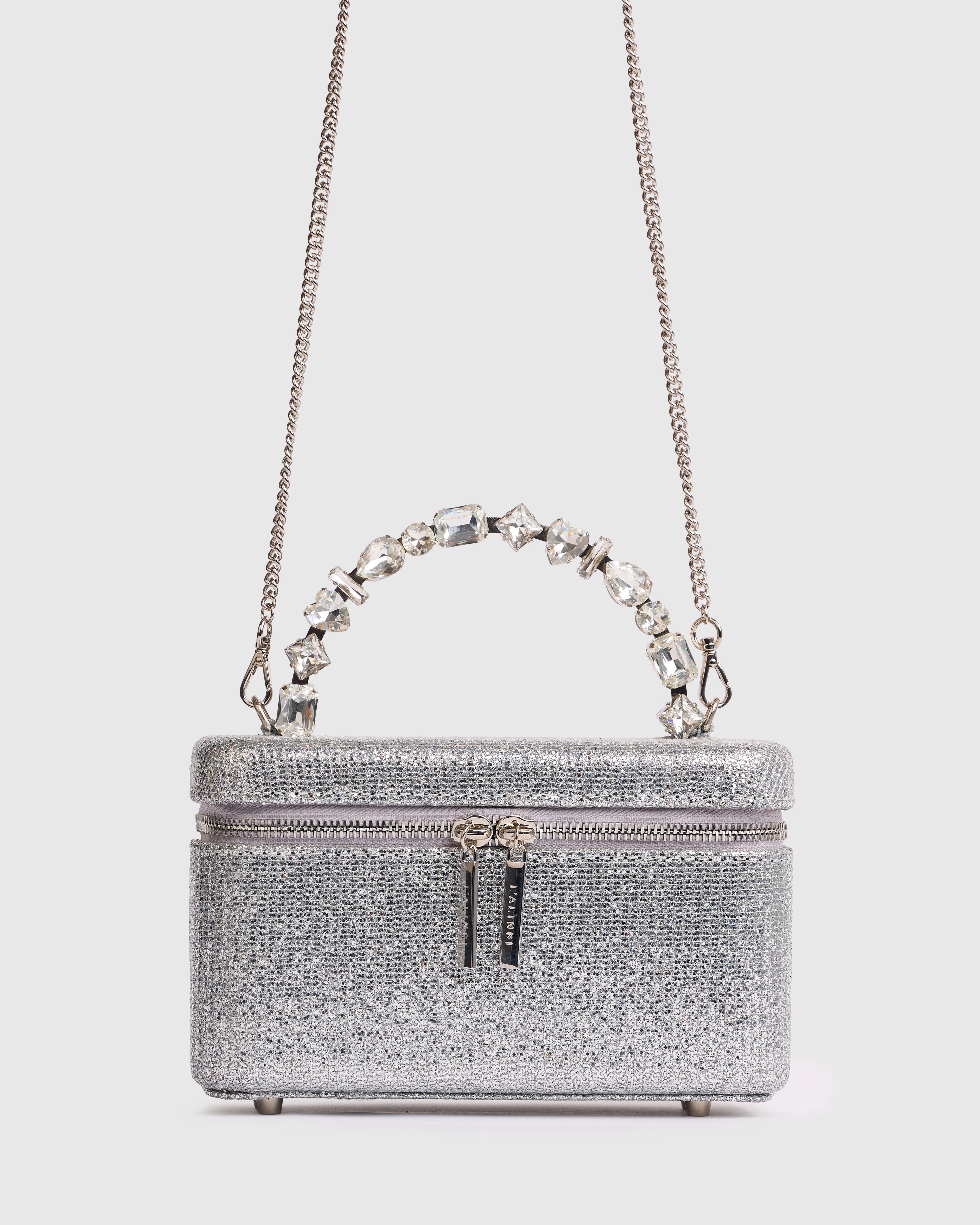 Glitter Lace Taliya Vanity Bag