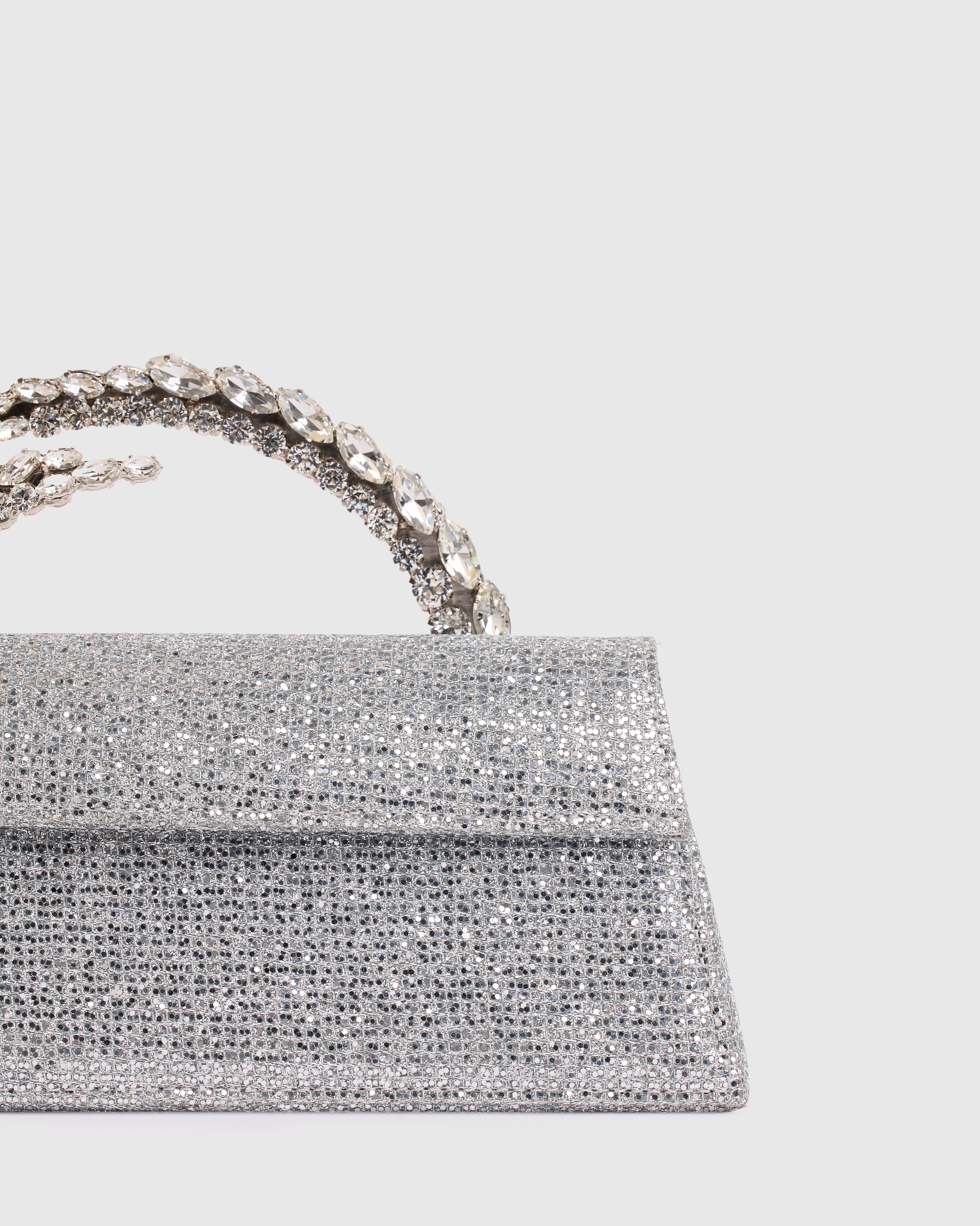 Glitter Lace Karma Clutch