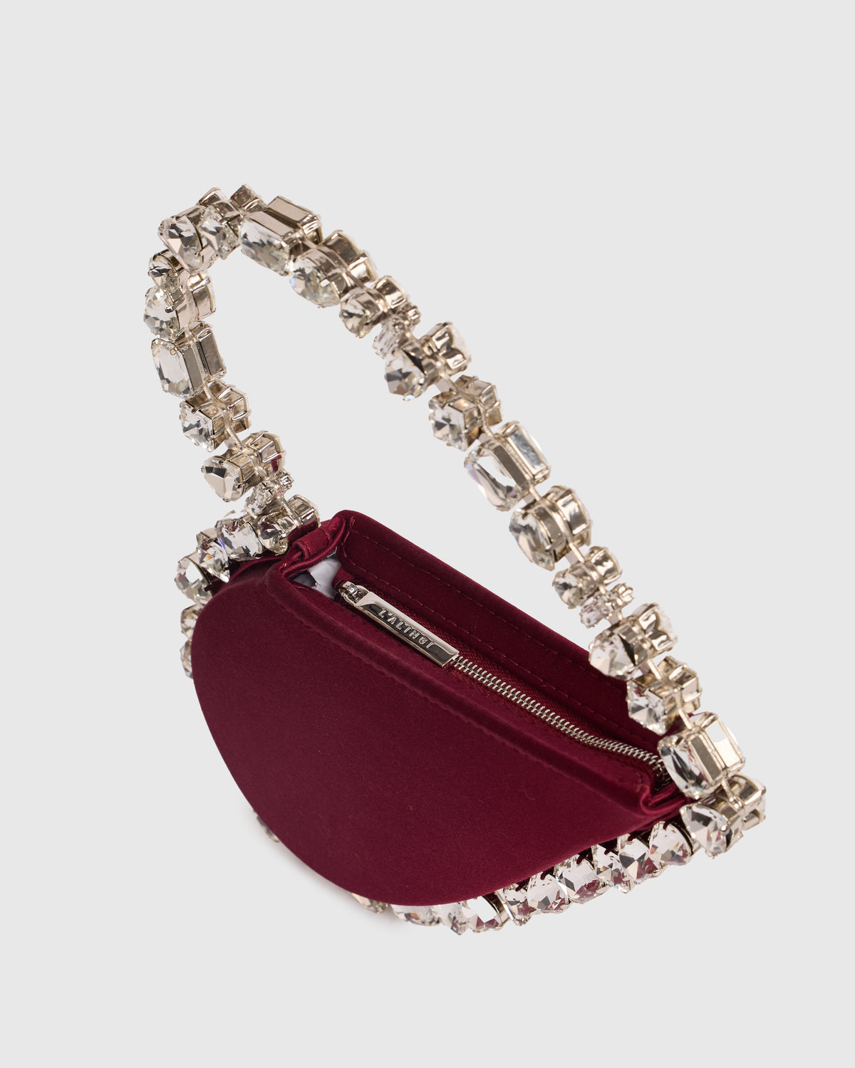 Burgundy Taliya Love Clutch