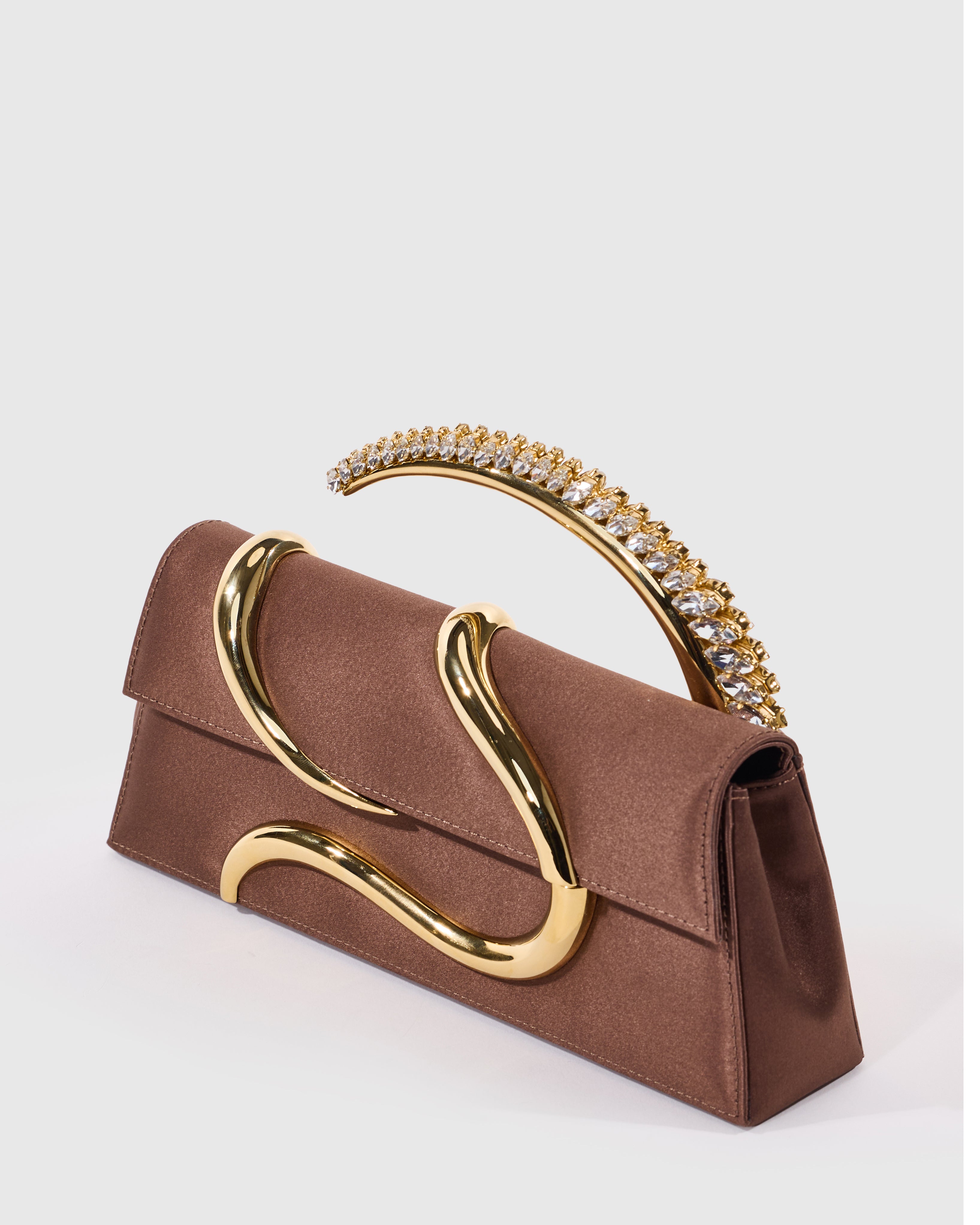 Brown Aura Clutch
