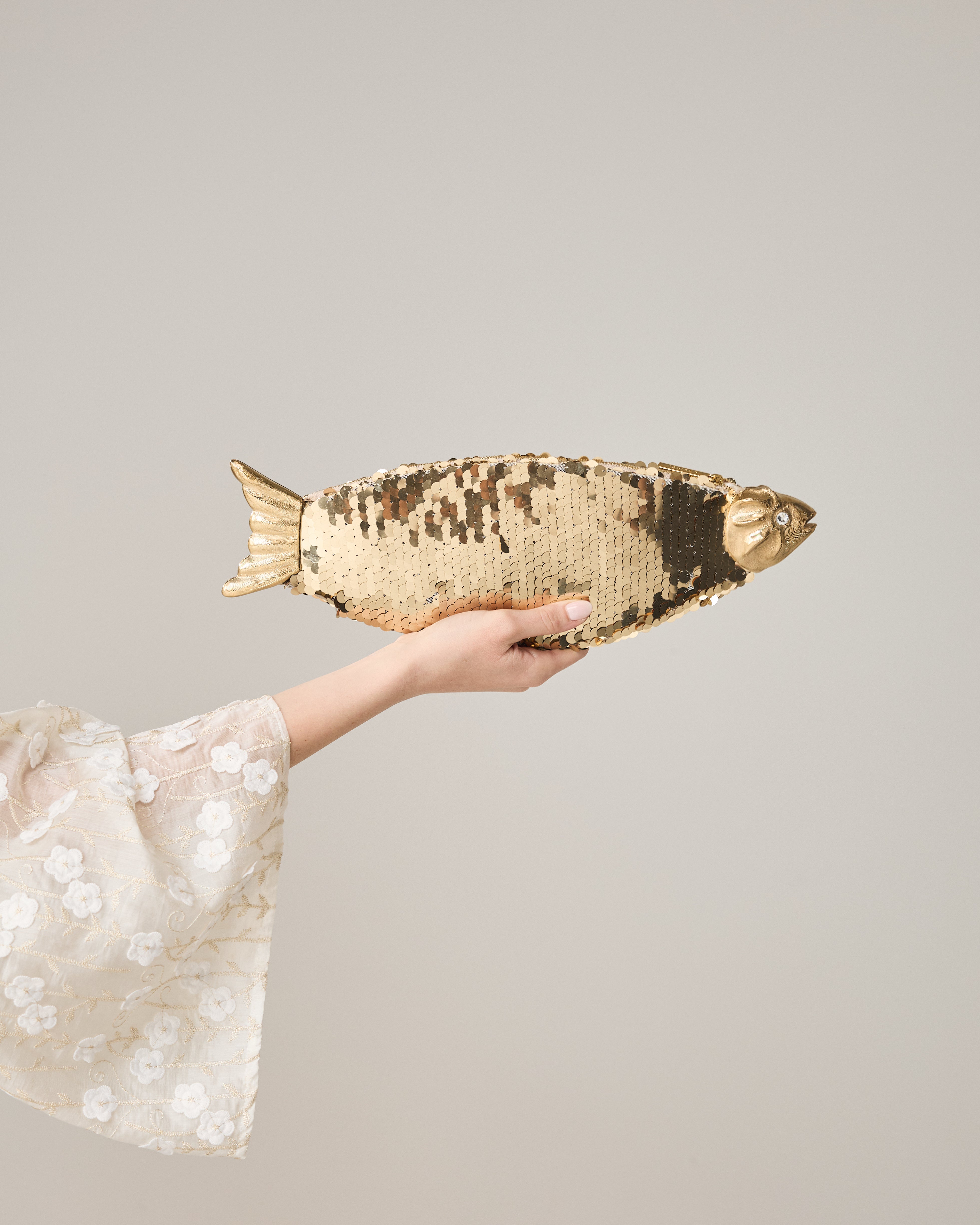 Gold Marea Clutch