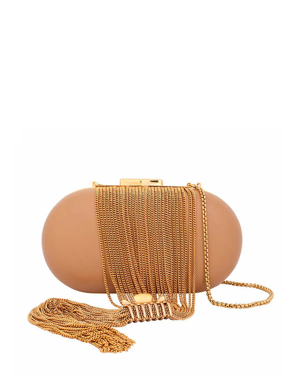 L'alingi London Daria Nude Luxury Clutch