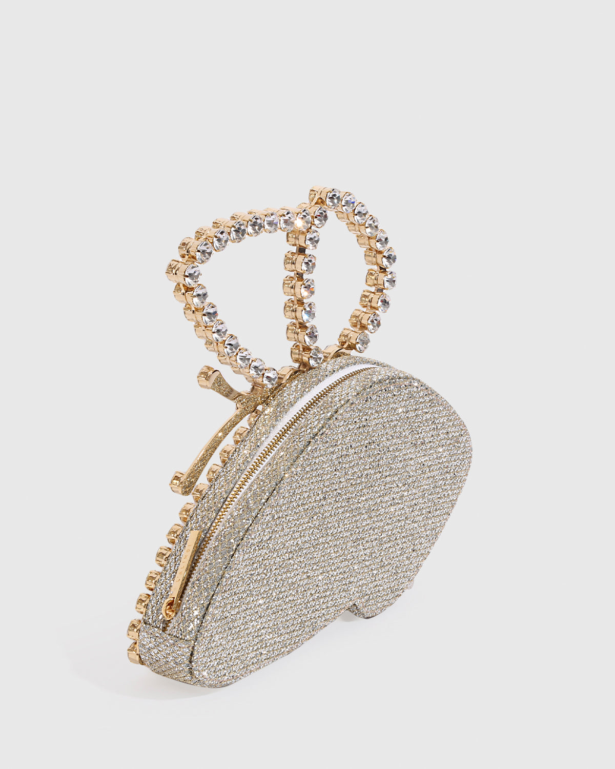 Gold Lace Butterfly Clutch