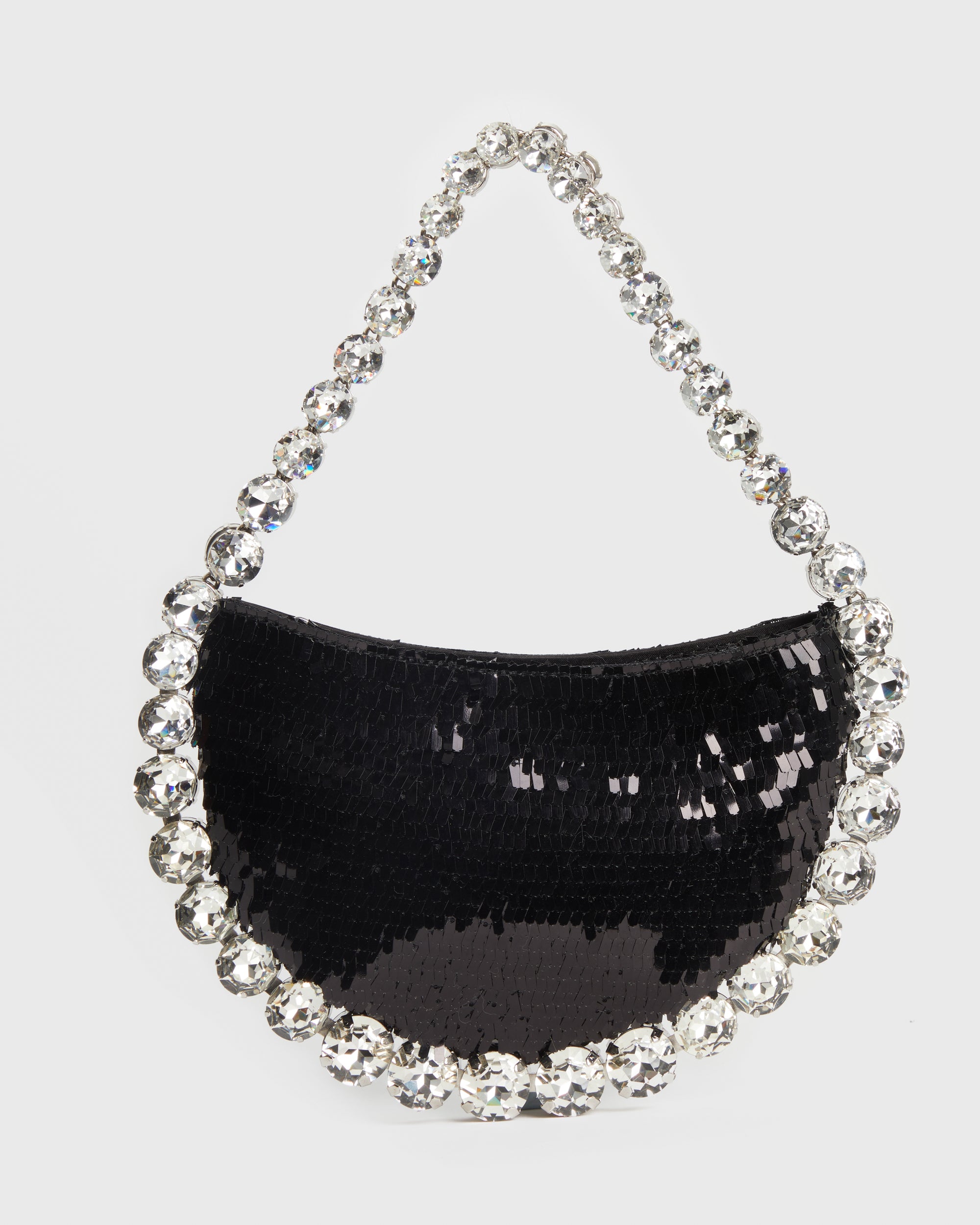Black Sequins Pendant Eternity
