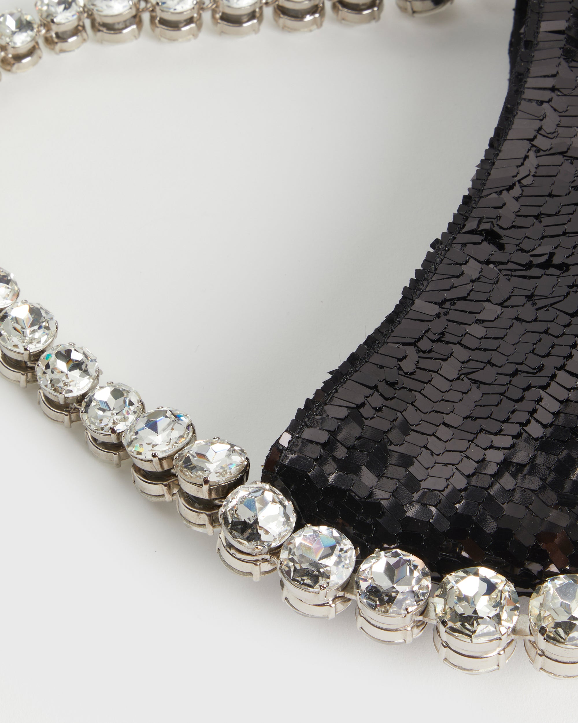 Black Sequins Pendant Eternity