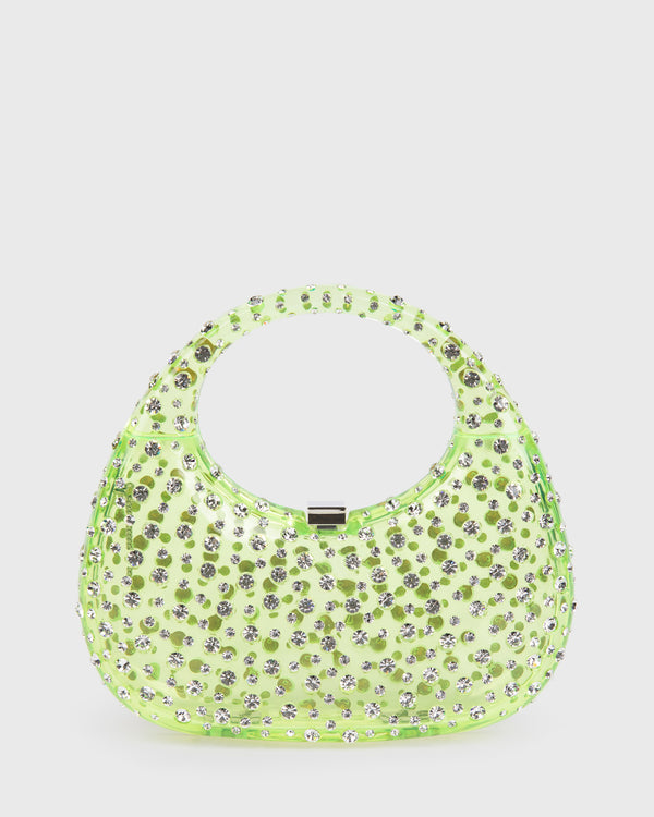 Neon Yellow Meleni Bag