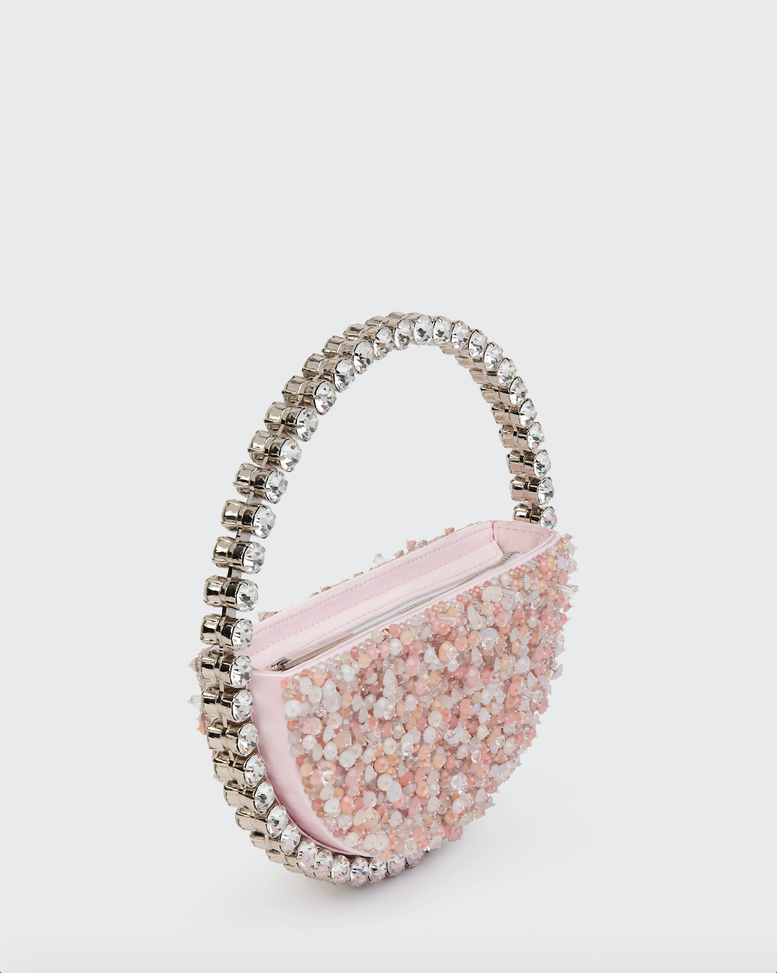 Plush Beaded Eternity Clutch
