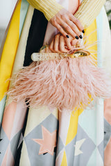 L'alingi London Jasmina Flamingo Luxury Clutch