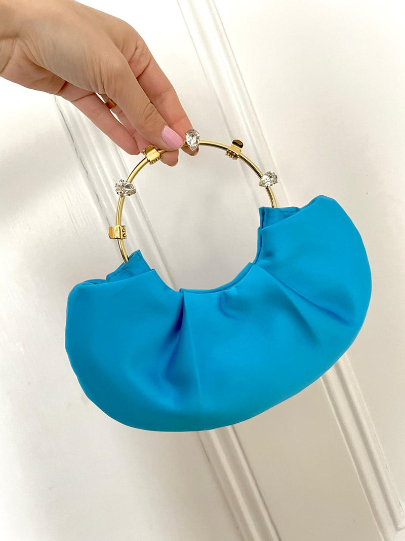 L'alingi London Pouch Blue Luxury Clutch