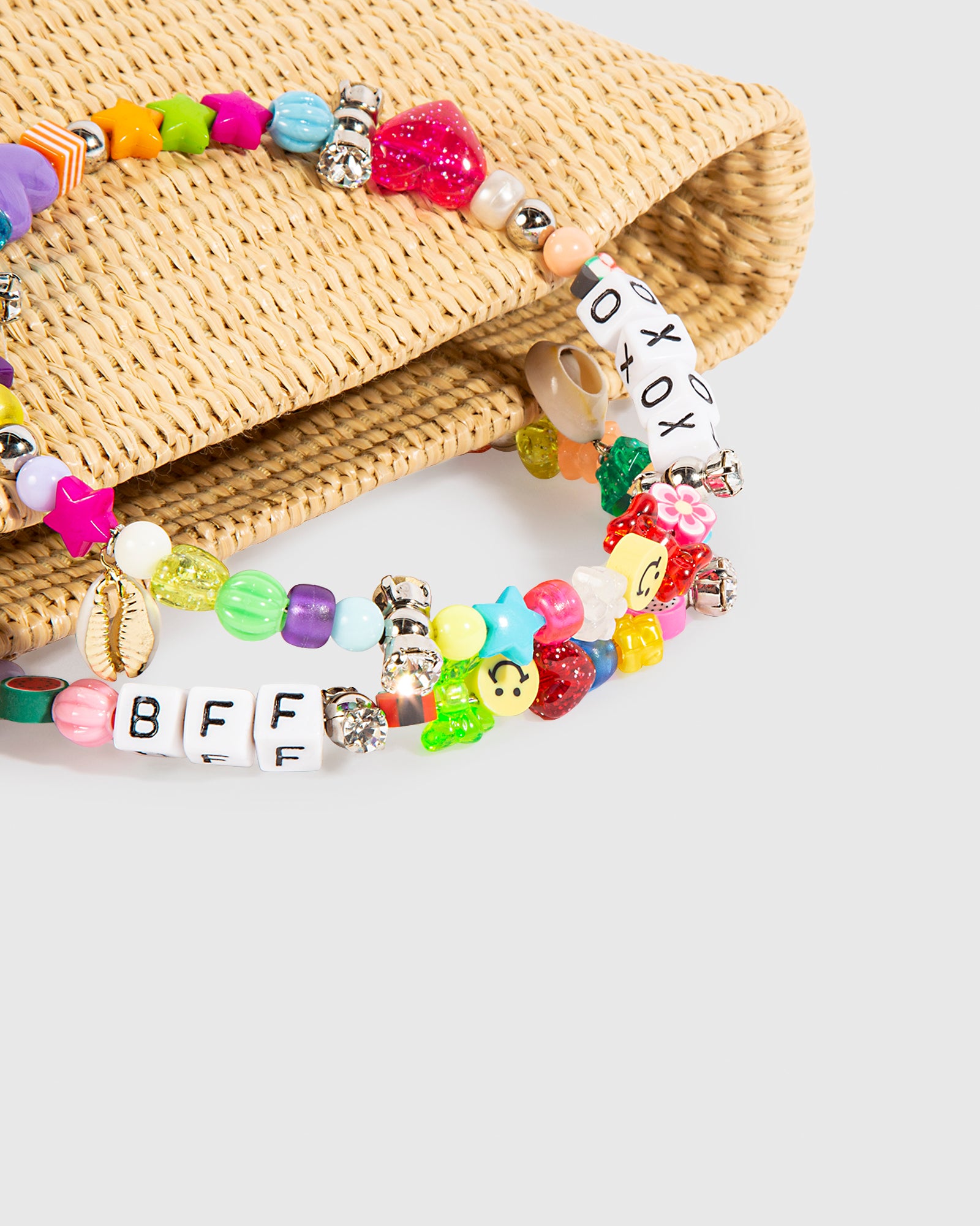 BFF Camp Beads Basket Bag