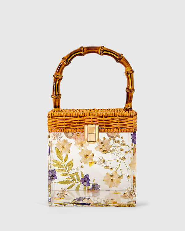 L'alingi London Bamboo Flowers Luxury Bag