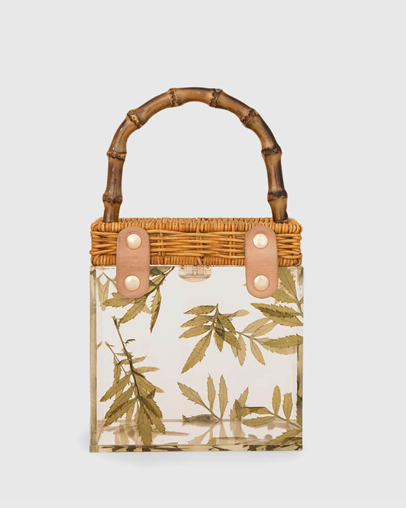 L'alingi London Bamboo Leaves Luxury Bag