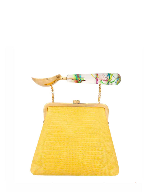 L'alingi London Jasmina Canary Purse Luxury Clutch