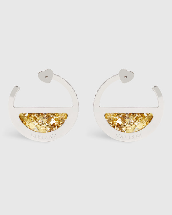 Gold Eternity Earrings