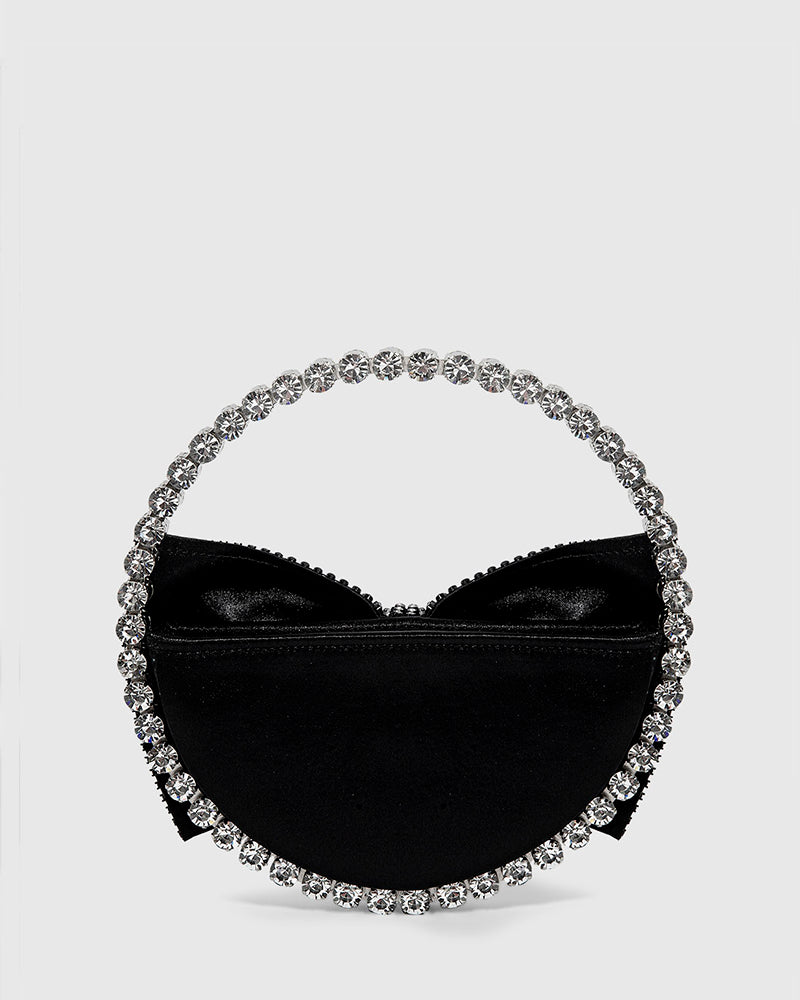 L'alingi London Black Bow Eternity Luxury Clutch
