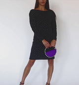 Purple Eternity Clutch