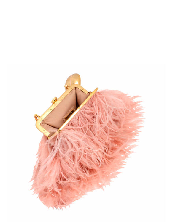 L'alingi London Jasmina Flamingo Luxury Clutch