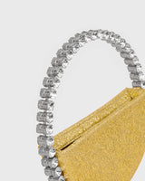 L'alingi London Gold Metallic Eternity Luxury Clutch