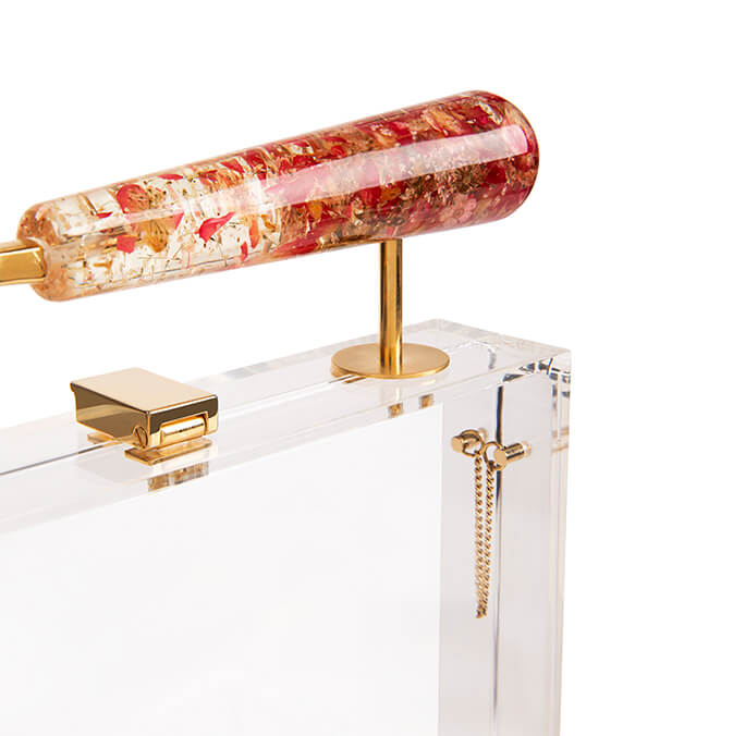 L'alingi London Jasmina Bloom Luxury Clutch