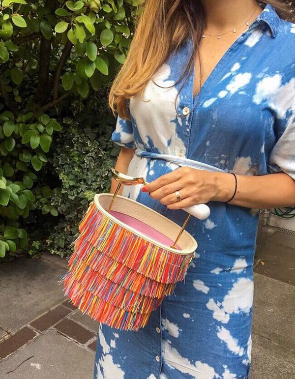 L'alingi London Jasmina Seashell Luxury Bucket Bag