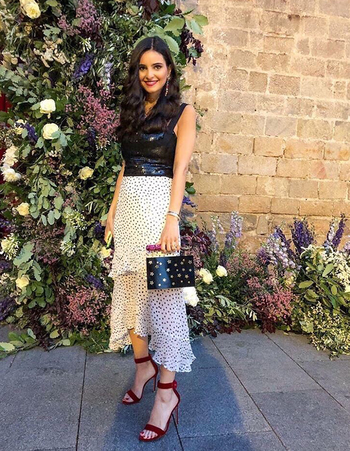 L'alingi London Jasmina Stars Luxury Clutch