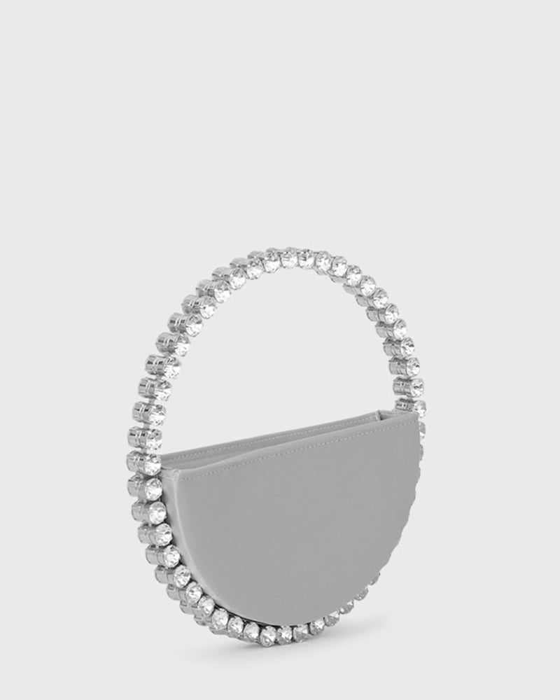 L'alingi London Silver Eternity Luxury Clutch