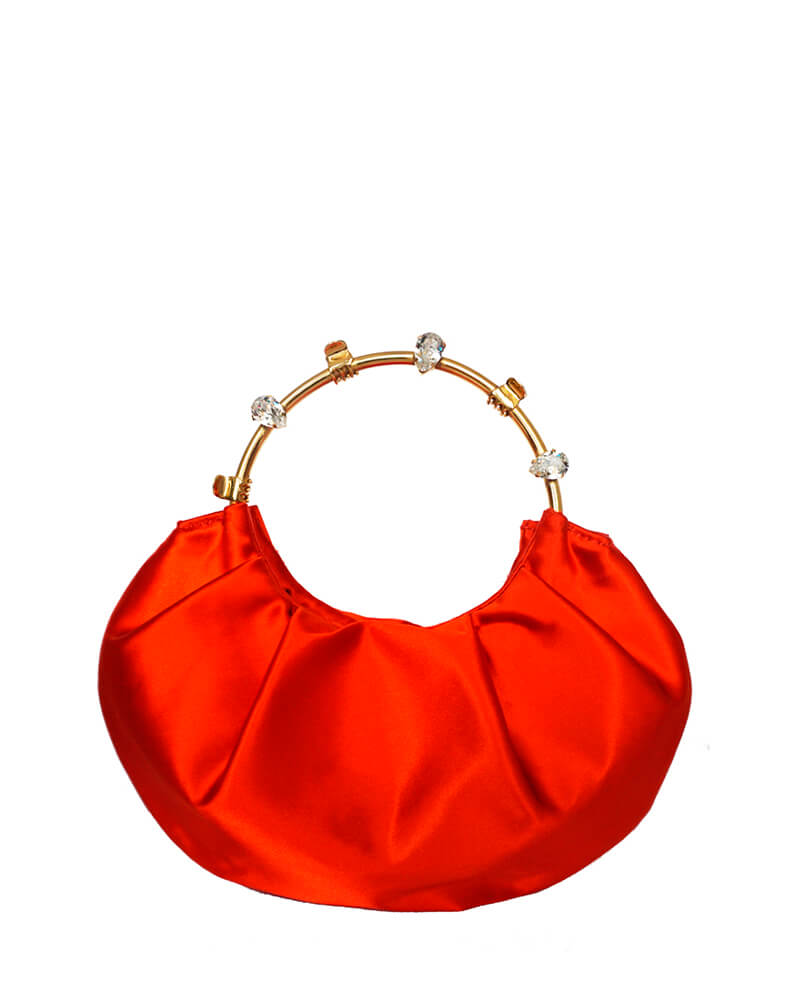 L'alingi London Pouch Orange Luxury Clutch