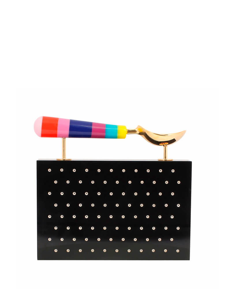 L'alingi London Jasmina Rainbow Luxury Clutch
