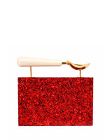 L'alingi London Jasmina Rouge Luxury Clutch
