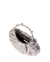 L'alingi London Pouch Silver Sequins Luxury Clutch