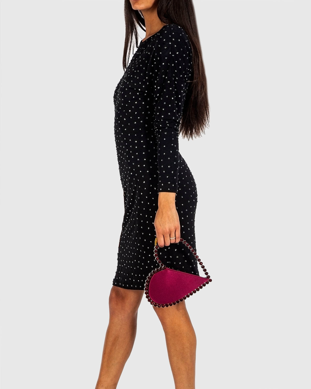 L'alingi London Red Wine Love Luxury Clutch