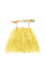 L'alingi London Yellow Flamingo Purse Luxury Clutch